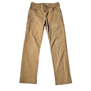 Carhartt 10251Relaxed Fit Canvas Work Pants 30x32 Hickory Brown